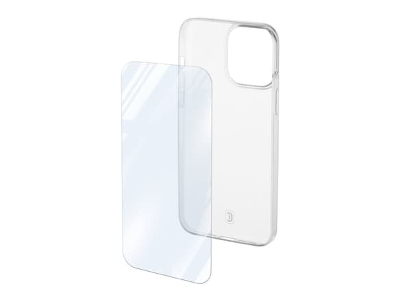 Cellularline Protection Kit, Suojus, Apple, iPhone 15, 15,5 cm (6.1"), Läpinäkyvä