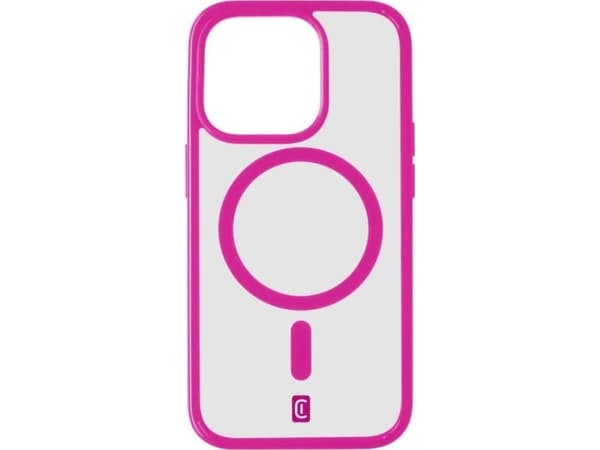 Cellularline 8018080467196, Etui, Apple, iPhone 15 Pro, 15,5 cm (6.1"), Fuchisa