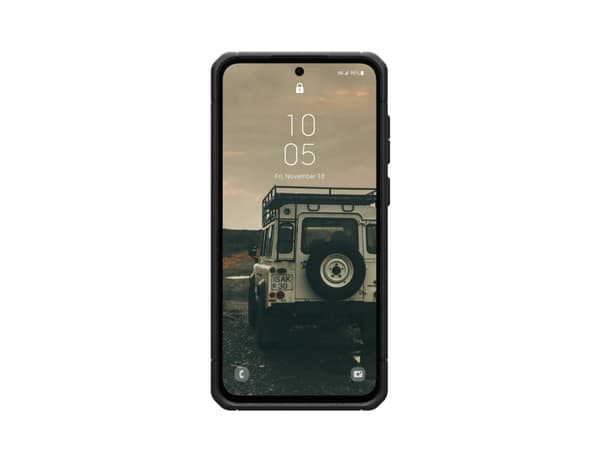 UAG Scout Series - Baksidesskydd för mobiltelefon - robust - termoplastisk polyuretan (TPU) - svart - för Samsung Galaxy A55
