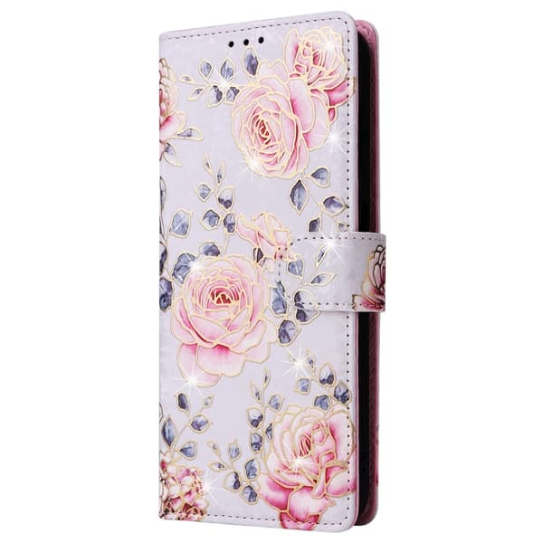 Till Samsung Galaxy A35 Plånboksfodral Blommor