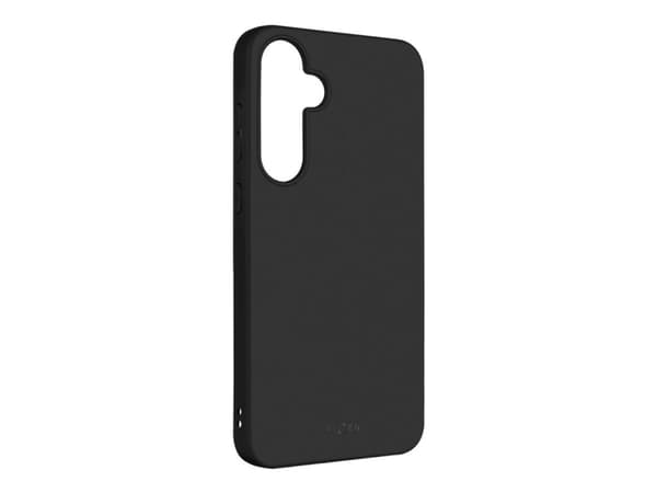 Fixed Story - Baksidedeksel for mobiltelefon - rubberized - bløt gummi - svart - for Samsung Galaxy A35