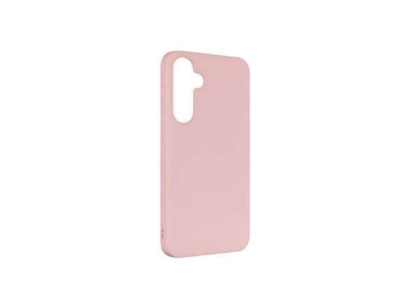 Fixed Story - Baksidedeksel for mobiltelefon - bløt gummi - rosa - for Samsung Galaxy A35