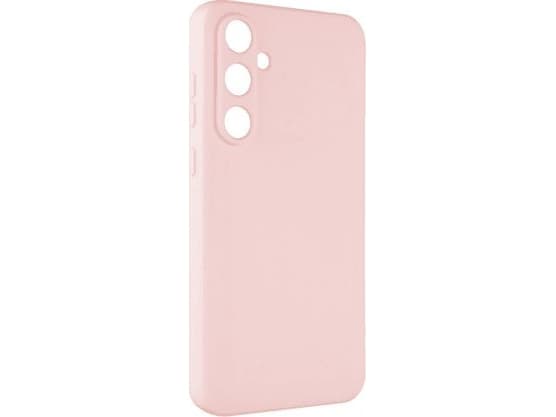 Fixed Story - Baksidedeksel for mobiltelefon - bløt gummi - rosa - for Samsung Galaxy A55