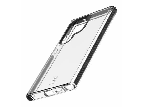 Cellularline Hard Case Tetra Force Strong Guard für Samsung S24 Ultra Clear (60710)