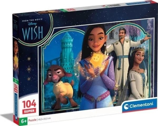Clementoni Puzzle 104el Wish. Disney 27148