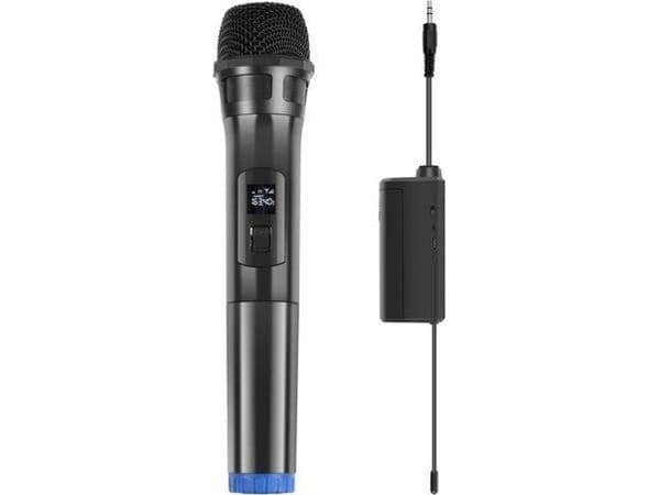 Mikrofon Puluz Trådlös UHF dynamisk mikrofon PULUZ PU628B 3,5mm (svart)