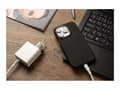 Miniatyrbilde 1 av 5: Fixed MagFlow - Baksidedeksel for mobiltelefon - MagSafe-samsvar - væskesilikon - svart - for Apple iPhone 15