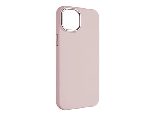Fixed Fixed | MagFlow | Back cover | Apple | iPhone 15 | Liquid silicon | Pink