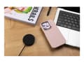 Pikkukuva 1 / 5: Fixed Fixed | MagFlow | Back cover | Apple | iPhone 15 | Liquid silicon | Pink