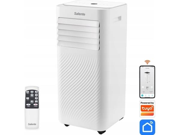 Salente SummerICE9, älykäs mobiili ilmastointilaite, 9000 BTU, WiFi+Bluetooth, kaukosäädin.