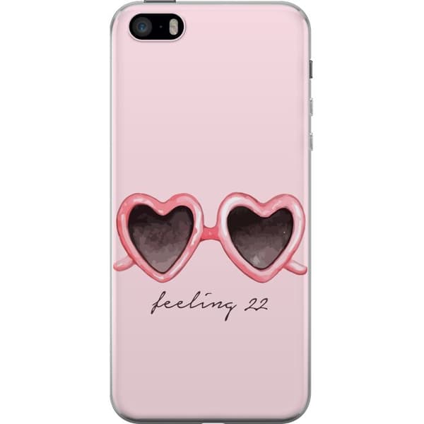 Apple iPhone SE (2016) Läpinäkyvä kuori Taylor Swift - Feeling 22