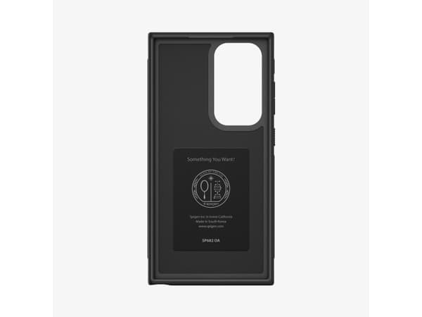Spigen Cryo Armor-fodral för Samsung Galaxy S24 Ultra - svart och rött