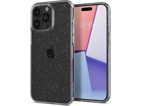 Spigen ACS06701, Suojus, Apple, iPhone 15 Pro, 15,5 cm (6.1"), Läpinäkyvä