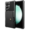 Miniatyrbild 4 av 11: Samsung Galaxy S24 Ultra Elegant Plånboksfodral Läder med Fäste
