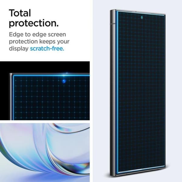 Spigen 2-Pack Galaxy S24 Ultra Härdat Glas Skärmskydd Privacy