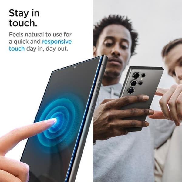 Spigen 2-Pack Galaxy S24 Ultra Härdat Glas Skärmskydd Privacy