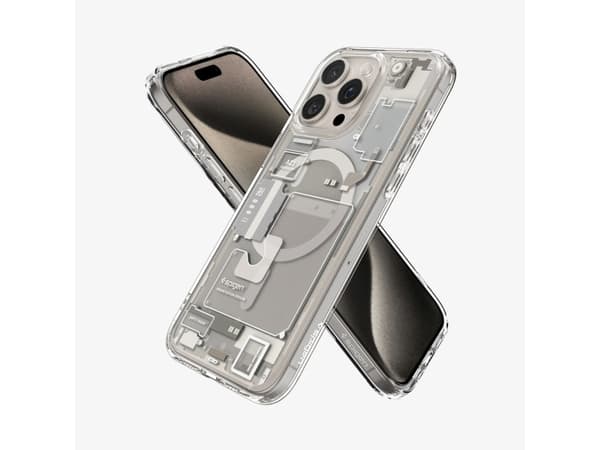 Spigen Ultra Hybrid Zero One (MagFit), Omslag, Apple, iPhone 15 Pro Max, 17 cm (6.7"), Titan