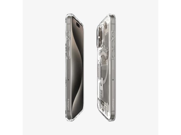 Spigen Ultra Hybrid Zero One (MagFit), Omslag, Apple, iPhone 15 Pro Max, 17 cm (6.7"), Titan