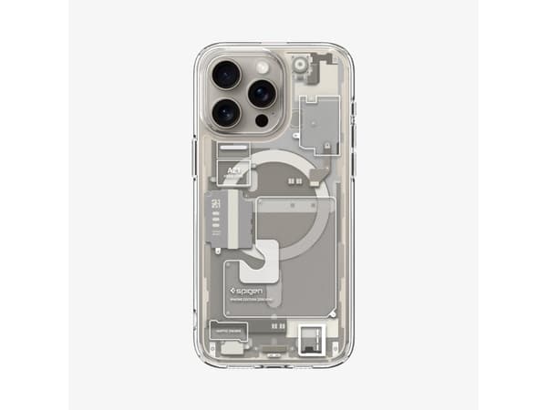 Spigen Ultra Hybrid Zero One (MagFit), Omslag, Apple, iPhone 15 Pro Max, 17 cm (6.7"), Titan