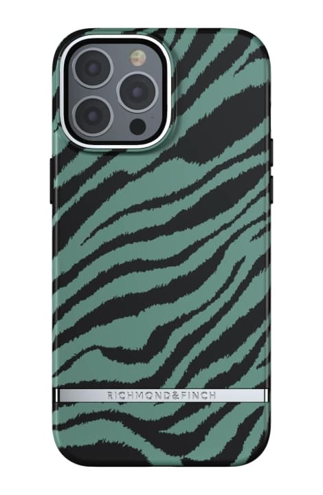 Richmond &amp; Finch iPhone 13 Pro Max Freedom-etui, Emerald Zebra