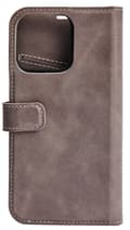 Miniatyrbillede 1 af 7: Essentials iPhone 13 Mini leather wallet, detachable, Grey