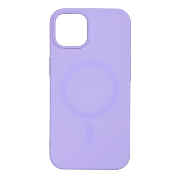 Essentials iPhone 13/14 Silicone Mag back cover, Purple