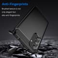 Miniatyrbillede 3 af 5: Til Samsung Galaxy A55 Cover Til Telefon TPU Carbon Fiber Texture Slim-Fit