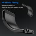 Miniatyrbillede 4 af 5: Til Samsung Galaxy A55 Cover Til Telefon TPU Carbon Fiber Texture Slim-Fit