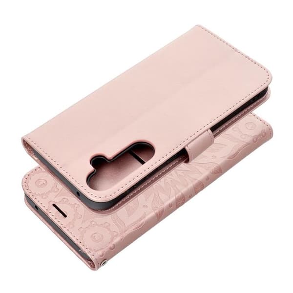 Galaxy A55 5G Plånboksfodral Mezzo - Mandala Rose Guld