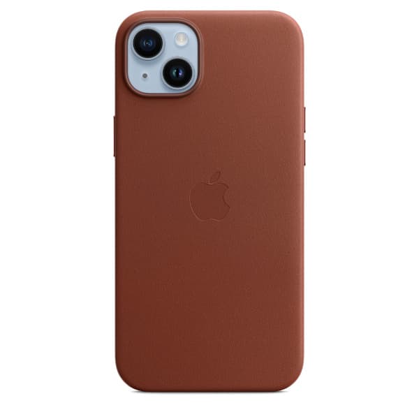 Apple iPhone 14 Plus Läderskal med MagSafe Original - Umber