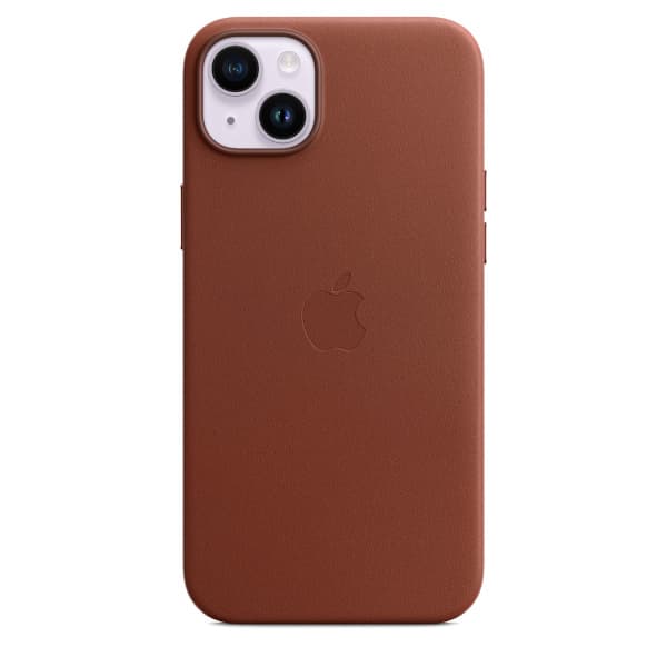 Apple iPhone 14 Plus Läderskal med MagSafe Original - Umber