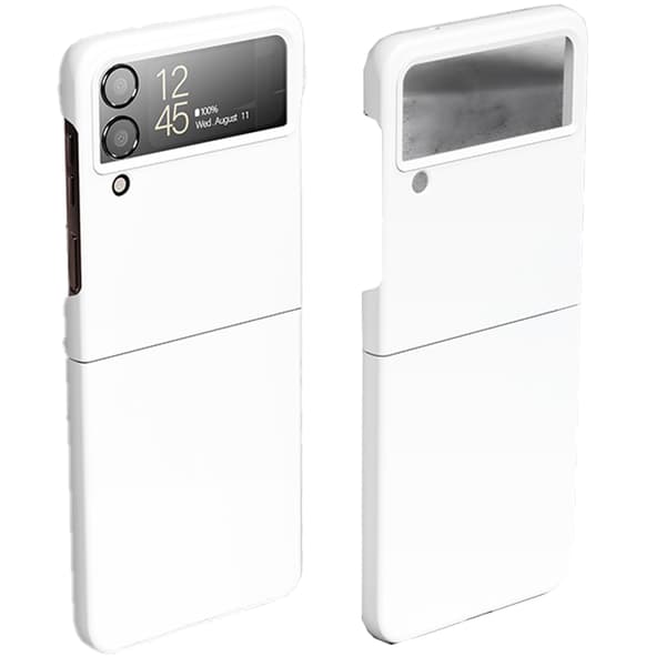 Stötdämpande matt fast PC-skal för Samsung Galaxy Z Flip 4
