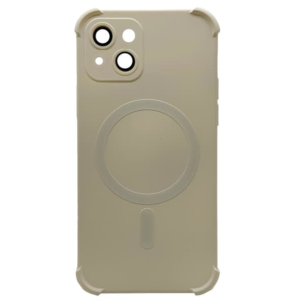 iPhone 15 - Silikonskal med Magnetiskt Stötskydd