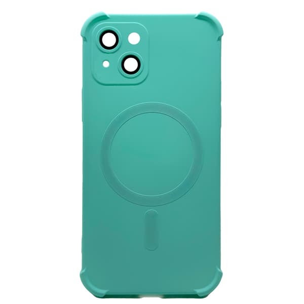 iPhone 15 - Silikonskal med Magnetiskt Stötskydd