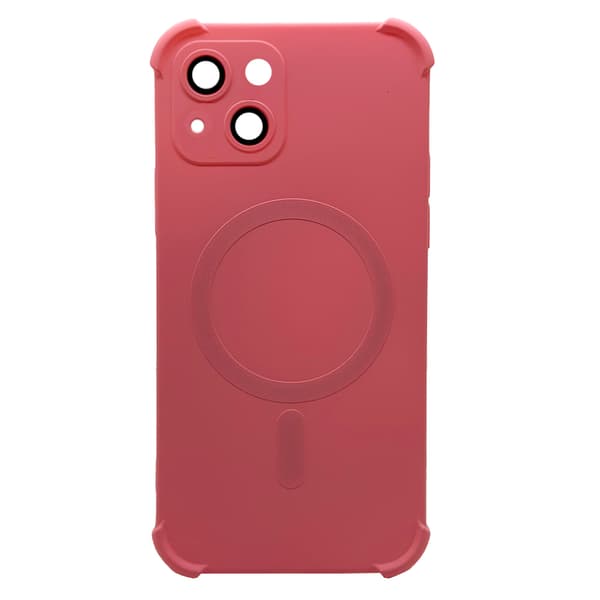 iPhone 15 - Silikonskal med Magnetiskt Stötskydd