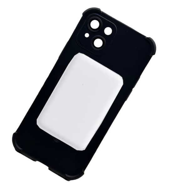 iPhone 15 - Silikonskal med Magnetiskt Stötskydd