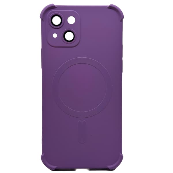 iPhone 15 - Silikonskal med Magnetiskt Stötskydd