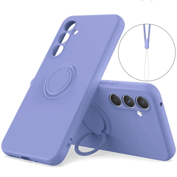 Samsung Galaxy A35 Skal Med Ringhållare Lila