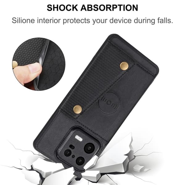 Skal Med Plånbok Xiaomi 13 Svart