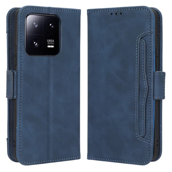 Multi Slot Plånboksfodral Xiaomi 13 Blå