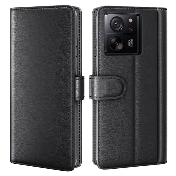 Äkta Läderfodral Xiaomi 13T Pro Svart