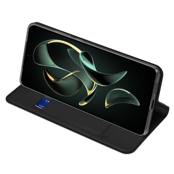 Dux Ducis Skin Pro Läderfodral Xiaomi 13T Svart