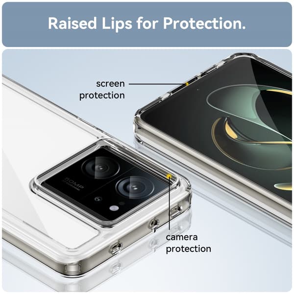 Hybrid Edge Case Xiaomi 13T Pro Transparent