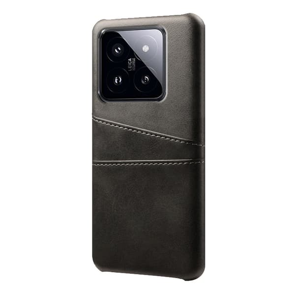 Läderskal Med Kortfack Xiaomi 14 Svart
