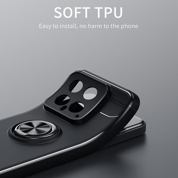 Skal Med Ringhållare Xiaomi 14 Pro Svart