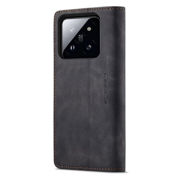 CaseMe Slim Plånboksfodral Xiaomi 14 Svart