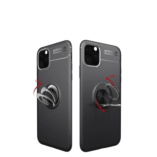 Skal Med Ringhållare iPhone 11 Svart