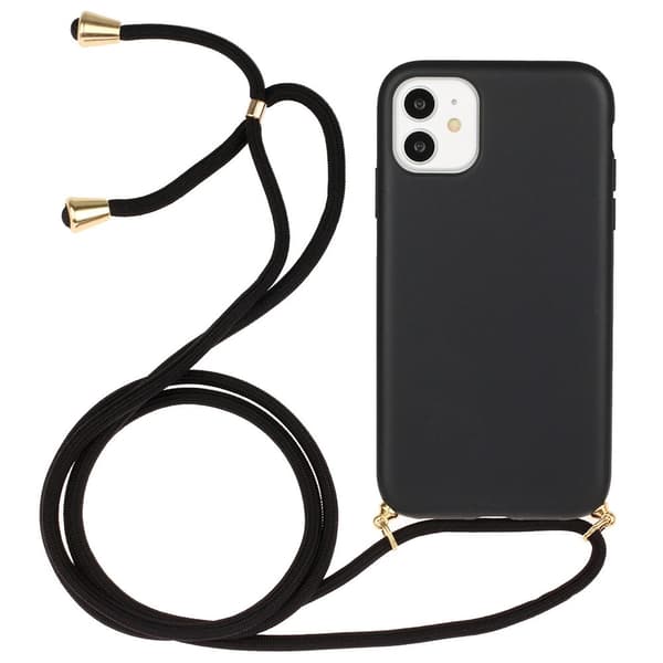 iPhone 11 Skal Halsband Svart
