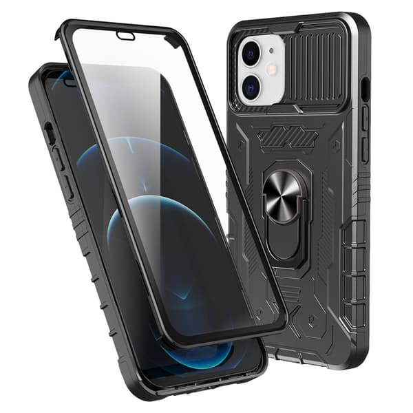 Hybrid Full Protection Case iPhone 11 Black