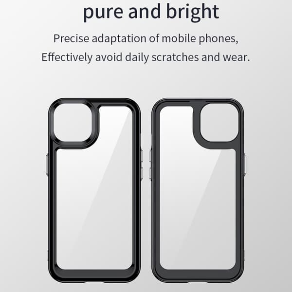 Hybrid Edge Case iPhone 13 Transparent